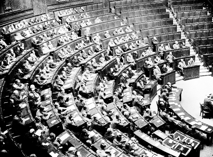1946 Inaugurazione della Costituente a Montecitorio