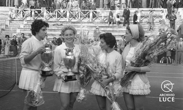 1962 Lea Pericoli e Silvana Lazzarino sconfitte in finale da Maria Bueno e Darlene Hard