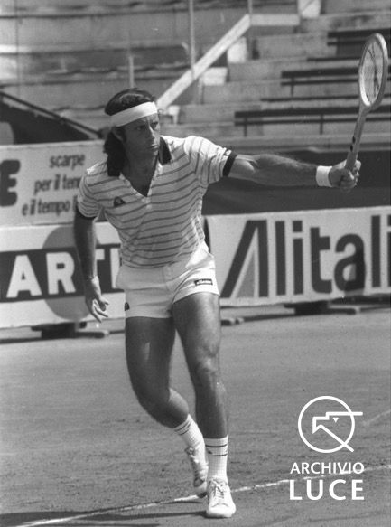 Guillermo Vilas vincitore a Roma nel 1980