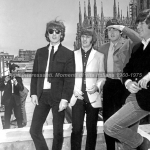 I Beatles a Milano sulla terrazza dell'Hotel Duomo, 1965 @Archivi Farabola