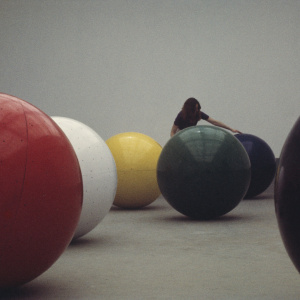Claudio Abate Installazione Sfere di Sergio Lombardo Biennale di Venezia, 1970