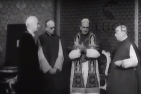 La prima visita ufficiale di un Capo di Stato a Paolo VI